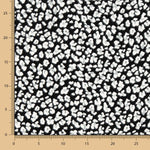 Crêpe Marrocain Léopard Gris - Ribes y Casals