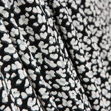 Crêpe Marrocain Léopard Gris - Ribes y Casals