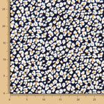 Crêpe Marrocain Léopard Ocre - Ribes y Casals