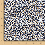 Crêpe Marrocain Léopard Ocre - Ribes y Casals