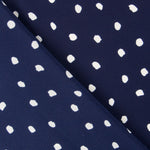 Crêpe Taches Bleu Nuit - Ribes y Casals