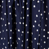 Crêpe Taches Bleu Nuit - Ribes y Casals