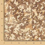 Crêpe Léopard Mokka Chiné - Ribes y Casals