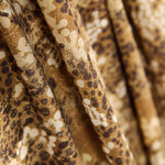 Crêpe Léopard Mokka Chiné - Ribes y Casals