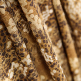 Crêpe Léopard Mokka Chiné - Ribes y Casals