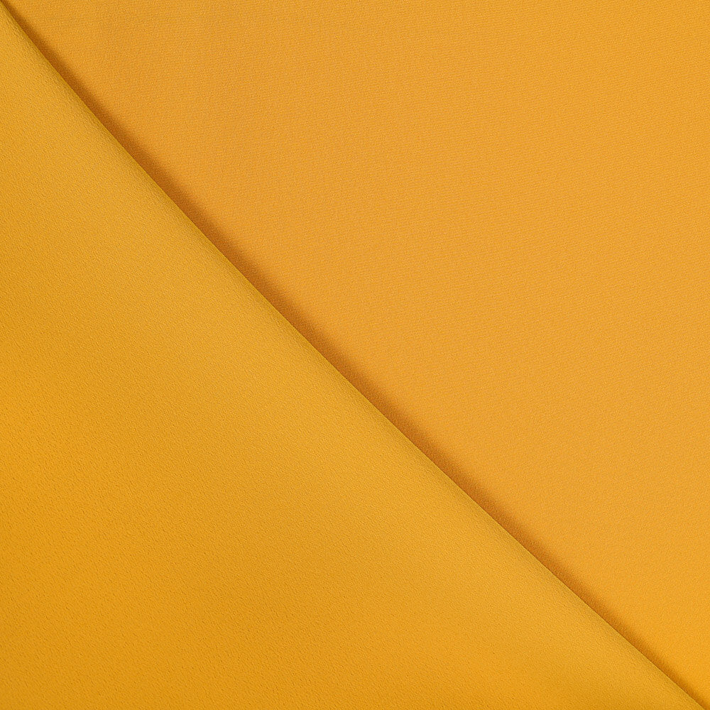 Polyester Crêpe Jaune Albero - Ribes y Casals