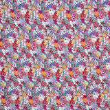 Crêpe Polyester Fleur Confetti Bleu - Ribes y Casals