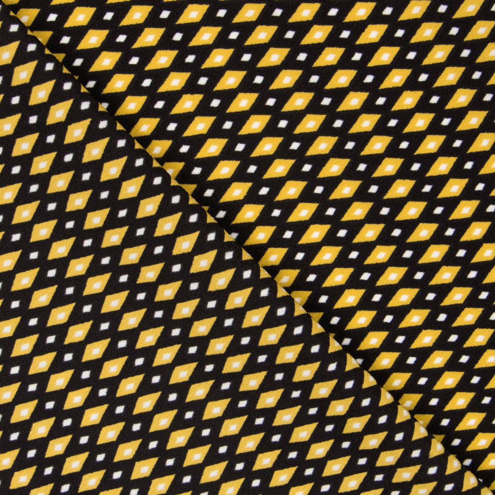 Crêpe Losange Ethnique Moutarde - Ribes y Casals