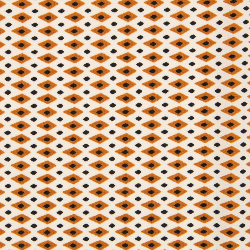 Crêpe Losange Ethnique Ocre - Ribes y Casals