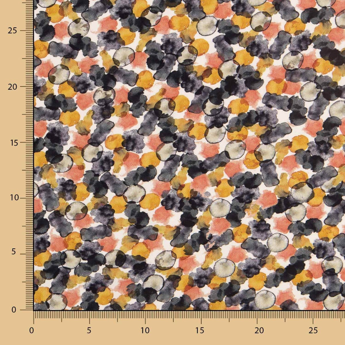 Crêpe Spandex Bubble Ocre - Ribes y Casals