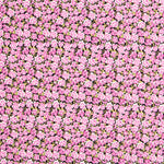 Crêpe Viscose Fleurs Roses - Ribes y Casals