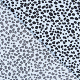 Crêpe Viscose Léopard Bleu - Ribes y Casals