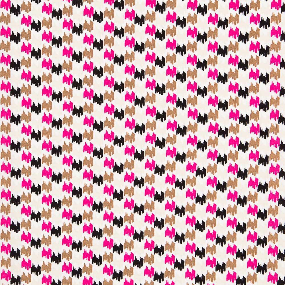 Crêpe Viscose Chiné Multicolore - Ribes y Casals