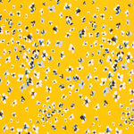 Crêpe Viscose Pétales Jaune - Ribes y Casals