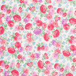 Crêpe Viscose Roses Vintage - Ribes y Casals