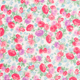 Crêpe Viscose Roses Vintage - Ribes y Casals