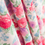 Crêpe Viscose Roses Vintage - Ribes y Casals