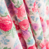 Crêpe Viscose Roses Vintage - Ribes y Casals