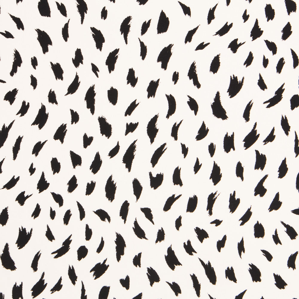 Crêpe Viscose Traits Maxi Écru - Ribes y Casals