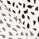 Crêpe Viscose Traits Maxi Écru - Ribes y Casals