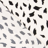 Crêpe Viscose Traits Maxi Écru - Ribes y Casals