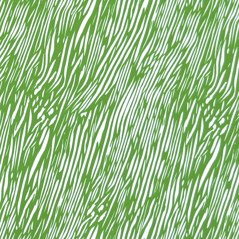 Crispy Milano Imprimé Traits Diagonale Vert - Ribes y Casals