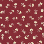 Crispy Milano Imprimé Bicolore Fond Grenat - Ribes y Casals