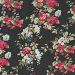 Crispy Milano Flor Pequeña Fondo Negro - Ribes y Casals