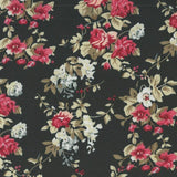 Crispy Milano Flor Pequeña Fondo Negro - Ribes y Casals