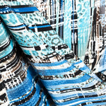 Crispy Milano Fondo Leopardo Azules - Ribes y Casals