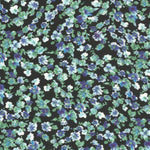 Crispy Milano Liberty Bleu Fond Noir - Ribes y Casals