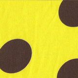 Crispy Milano Pois 35 mm. Jaune-Marron - Ribes y Casals