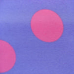 Crispy Milano Pois 35 mm. Lilas-Fuchsia - Ribes y Casals