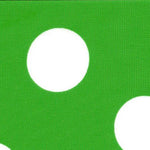 Crispy Milano Pois 35 mm. Vert-Blanc - Ribes y Casals