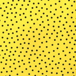 Crispy Milano Pois 7 mm. Jaune-Noir - Ribes y Casals