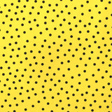 Crispy Milano Pois 7 mm. Jaune-Noir - Ribes y Casals