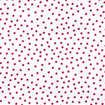 Crispy Milano Pois 7 mm. Blanc-Fuchsia - Ribes y Casals