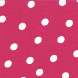 Crispy Milano Pois 7 mm. Fuchsia Blanc - Ribes y Casals