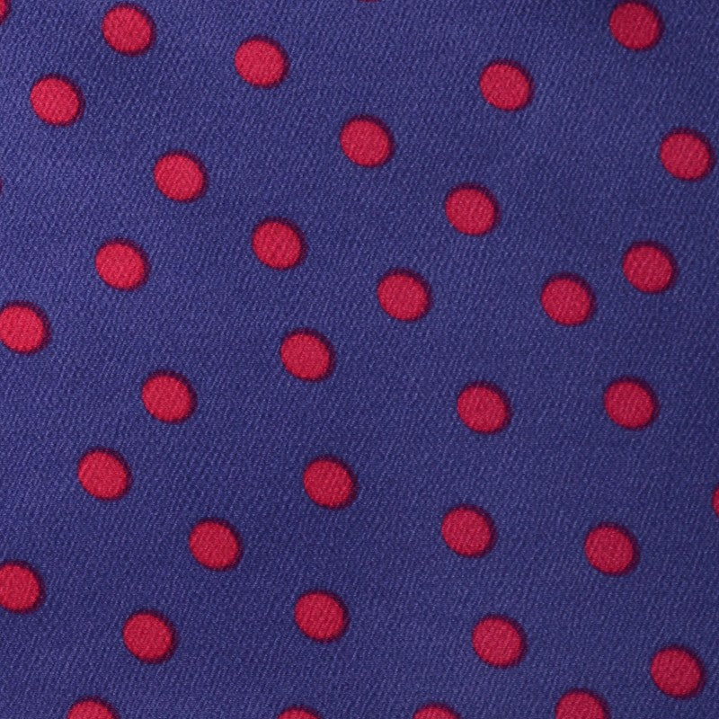 Crispy Milano Pois 7 mm. Lilas-Fuchsia - Ribes y Casals