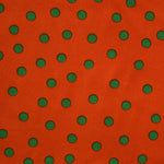 Crispy Milano Pois 7 mm. Orange-Vert - Ribes y Casals