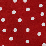 Crispy Milano Pois 7 mm. Rouge-Blanc - Ribes y Casals