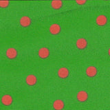 Crispy Milano Pois 7 mm. Vert-Orange - Ribes y Casals