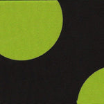 Crispy Milano Pois 70 mm. Noir-Pistache - Ribes y Casals