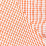 Vichy Carreaux Orange 3mm - Ribes y Casals