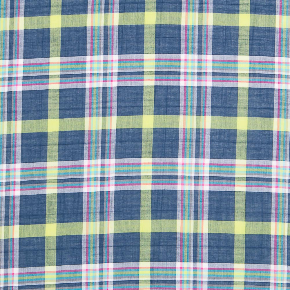 Madras Carreaux Arizona Green - Ribes y Casals