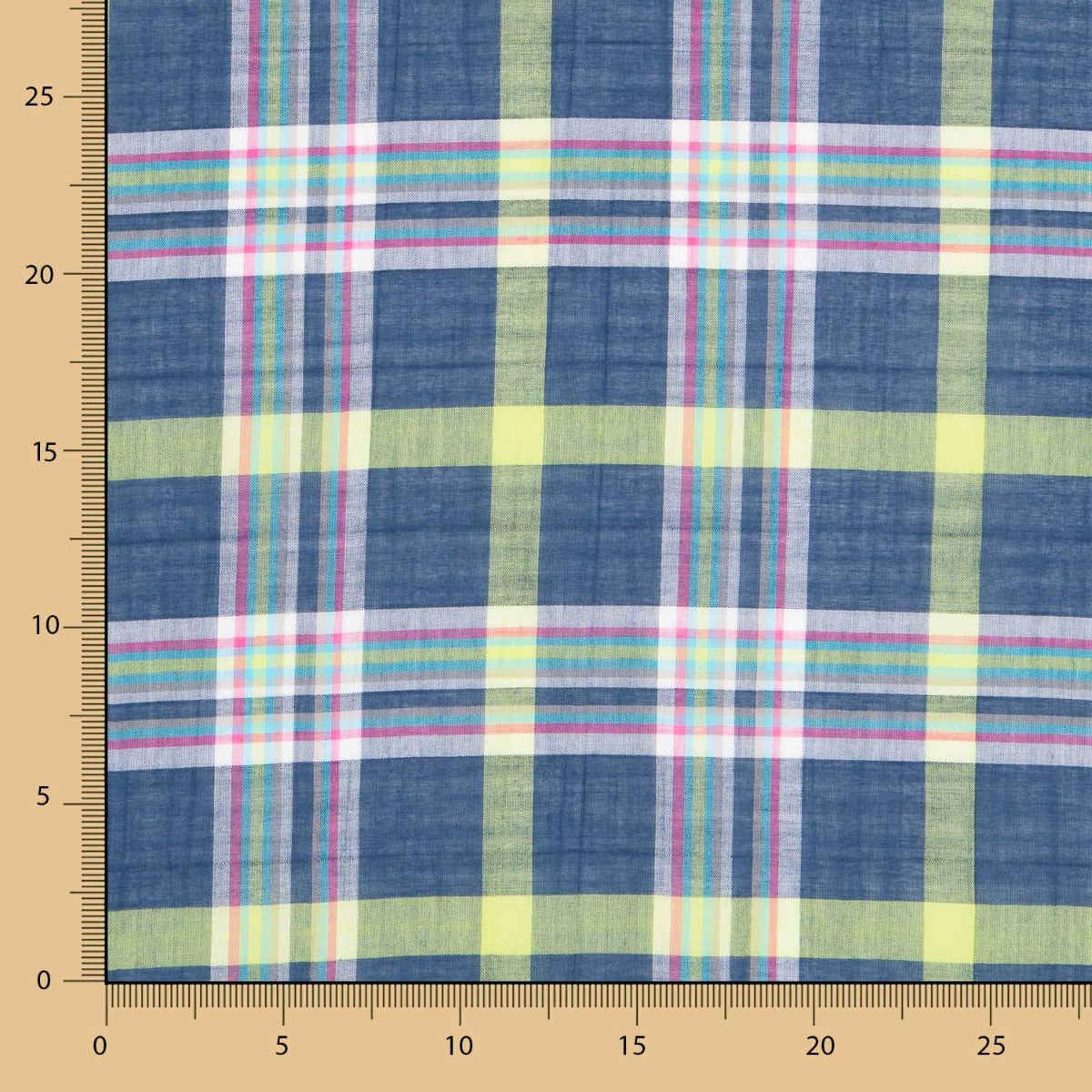 Madras Carreaux Arizona Green - Ribes y Casals