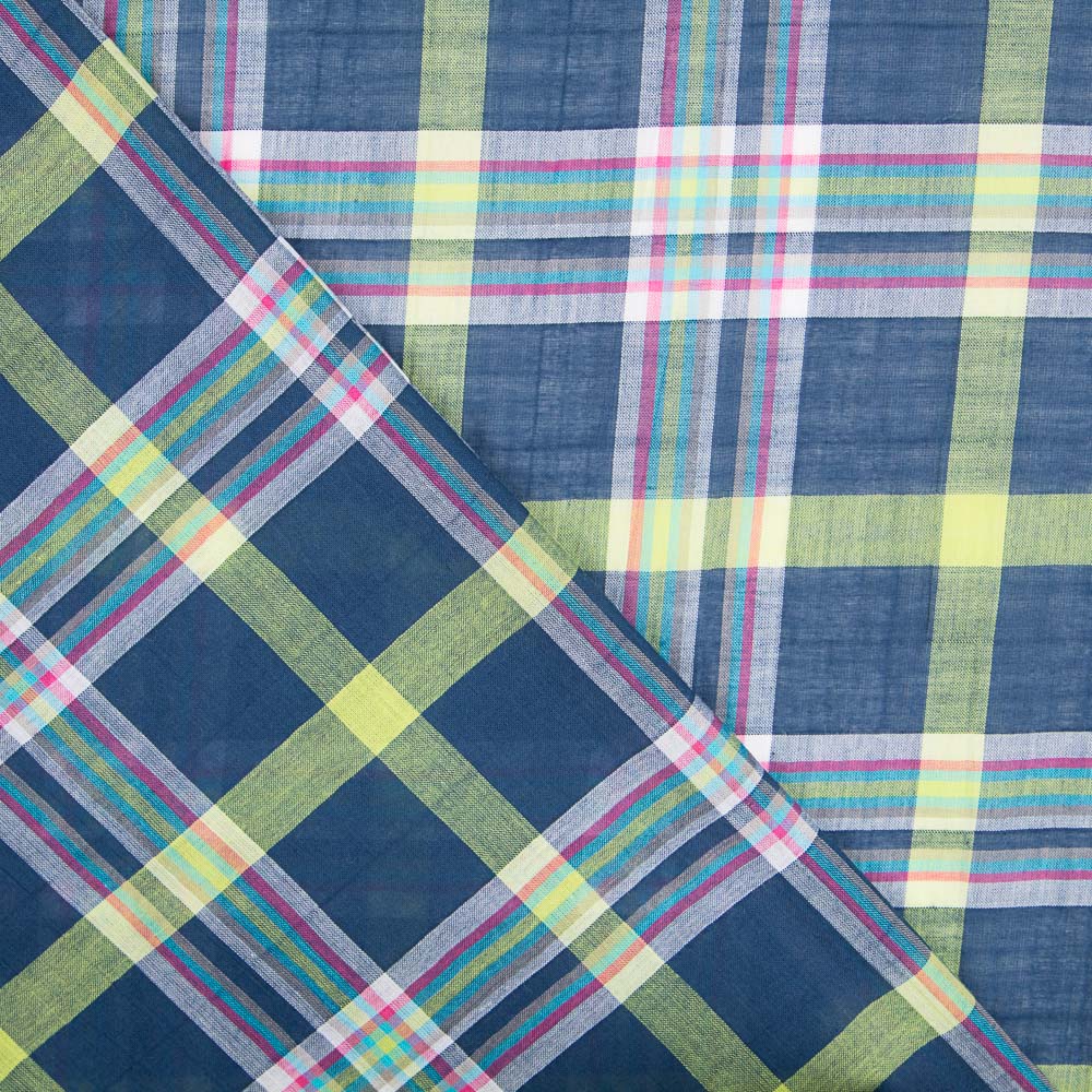 Madras Carreaux Arizona Green - Ribes y Casals