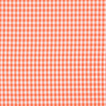 Vichy Orange Carreau 1cm. - Ribes y Casals