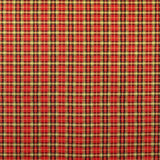 Coton Cadeaux Noël Carreaux Rouge - Ribes y Casals