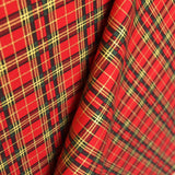 Coton Cadeaux Noël Carreaux Rouge - Ribes y Casals